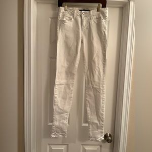 Joe’s Jeans White The Skinny Low Rise Jeans Size 27